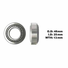 Taper Bearing 25x48x13 Fits