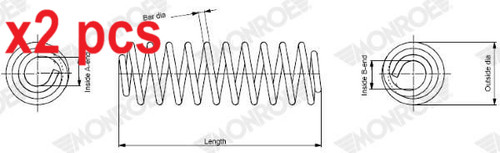 Pcs sides sp3069 - pcs, l&r