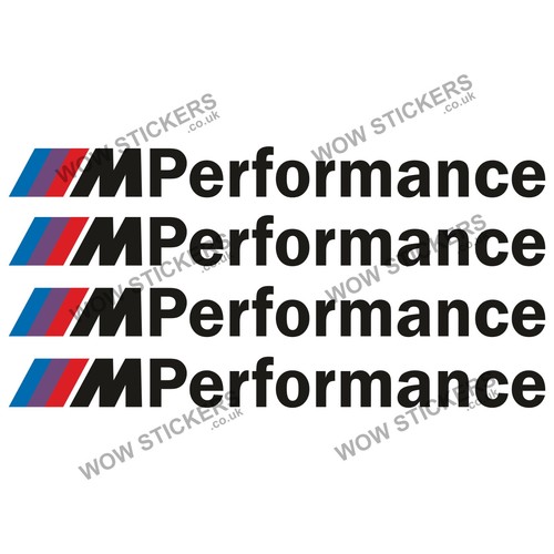 Bmw performance stickers - bmw,