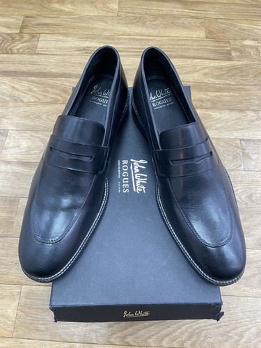 John white mens shoes - white,