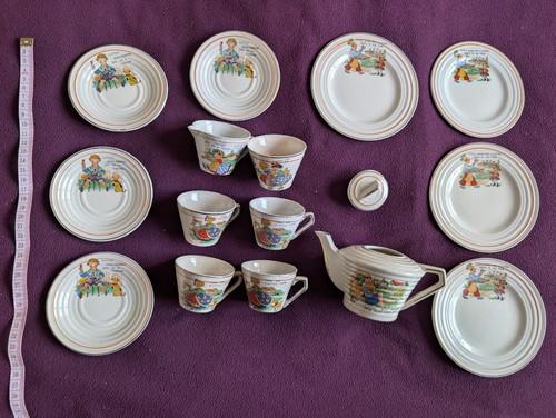 Vintage children tea set - tea,