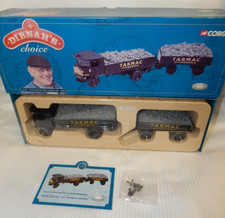 CORGI SENTINEL DROPSIDE WAGON TRAILER & LOAD TARMAC CC20001 DIBNAH'S MIB 1:50