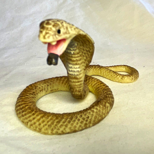 Coiled snake ornament - snake, figurine
