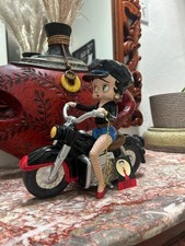 Betty Boop Motorcycle Figurine