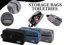 Mens Travel Wash Bag Hanging