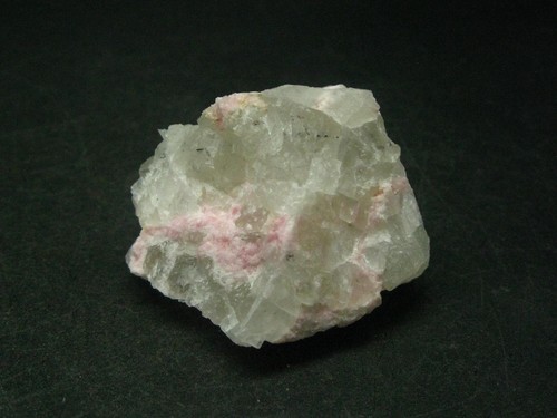 Rare pink tugtupite crystals - pink,