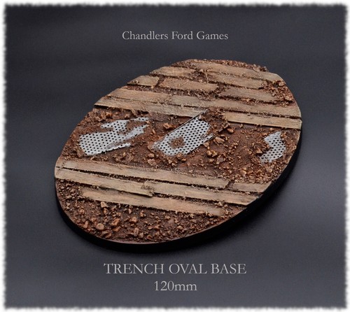 120mm oval trench - 120mm,