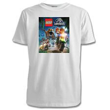 Lego Jurassic World Kids T-Shirts - 5 Designs / 7 Colours / Sizes 1-15 Yrs