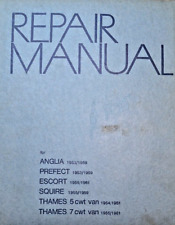 Classic Ford car repair manual 1958 Anglia  prefect Escort Squire Thames 5 & 10