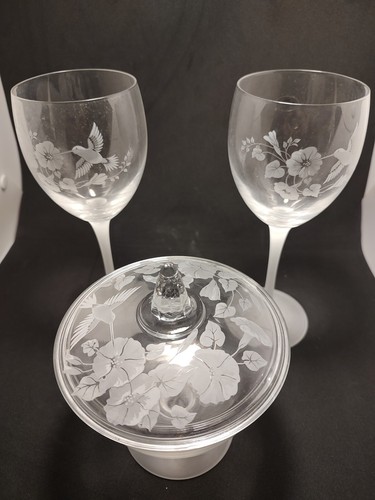 Avon etched lead crystal - 24%,