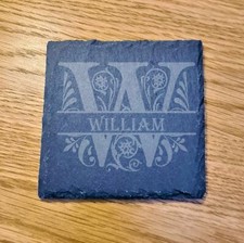 Personalised Slate Coaster