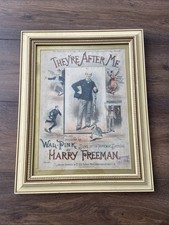 Victorian Framed Sheet Music