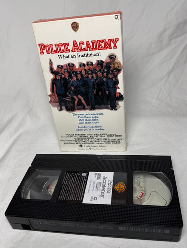 Police academy - academy, (vhs,