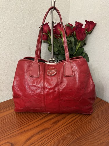 Vtg coach carryall signature - vtg,