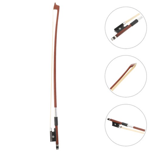 Portable wooden violin - portable, bow