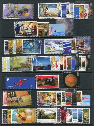 Jersey modern mint stamps - jersey,