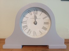 Laura Ashley Grey Mantle Clock.