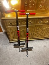2 x barely used perfect working Krunk KR204465 Pogo Stick - Black/red 