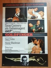 James Bond Goldfinger,  Original Movie Poster 1969
