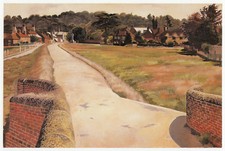 Cookham Moor, Stanley Spencer print in 10 x 12 inch mount ready to frame SUPERB