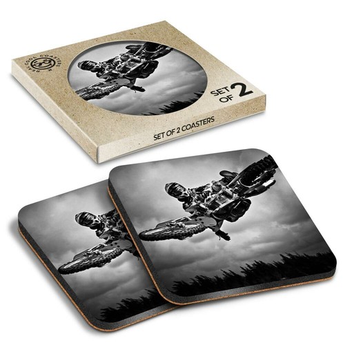 Boxed square coasters bw - 2,