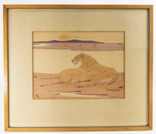 Antique Vintage Watercolor