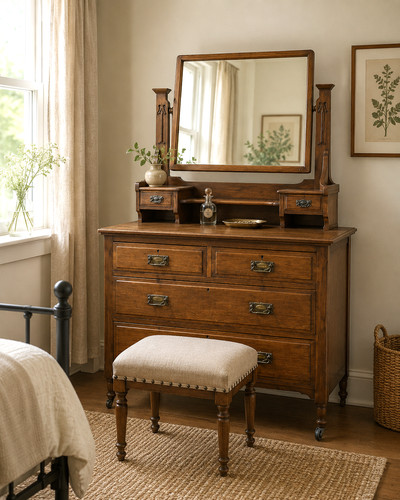 Antique arts crafts oak - antique,