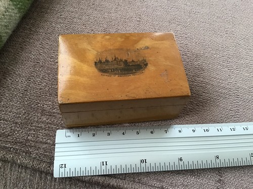 Mauchline transfer ware lidded - mauchline,
