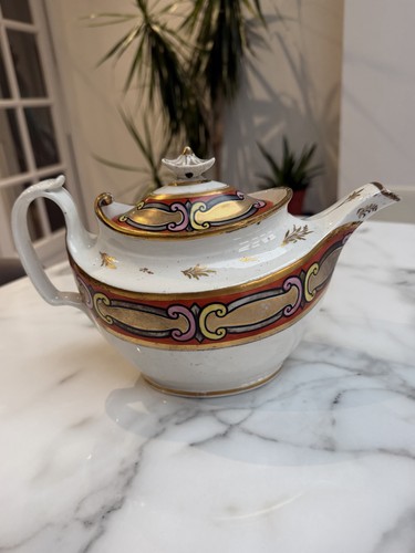 Vintage ornate teapot with - teapot,