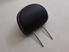 ROVER 75 MG ZT (99-05) ASH GREY SMOKESTONE FRONT SEAT HEADREST RESTRAINT LEATHER