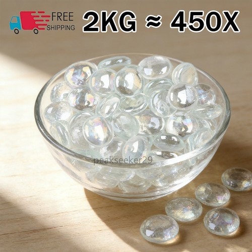 Clear iridescent decorative - clear,
