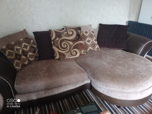 Sofa seater used beige - 3,