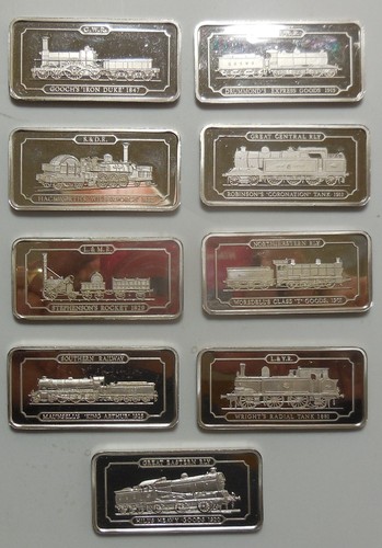 Solid silver 925 grade - grade, railway