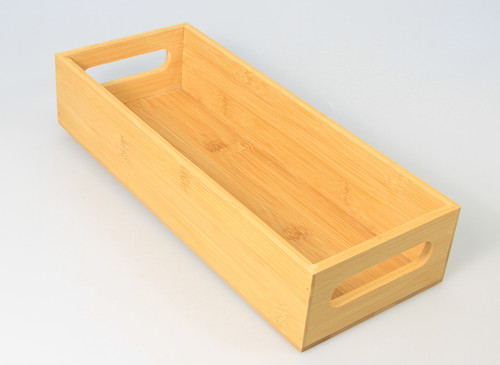 Bamboo open top storage - top,