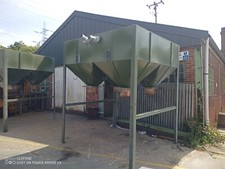 Bagging Hopper 4 Compartments Aggregates/Sands Ideal For Bulk Bagging