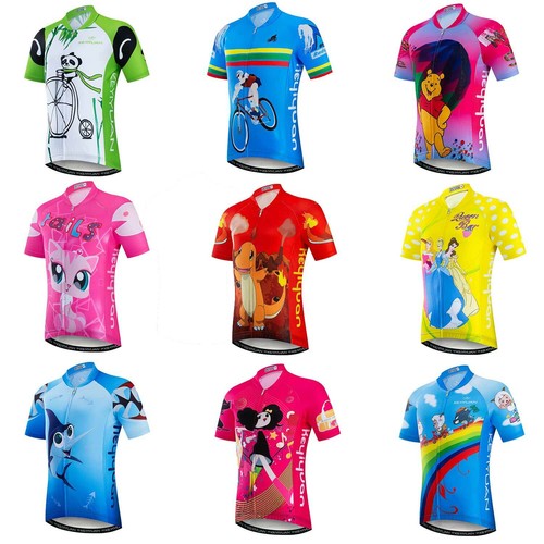 Boys girls cycling jersey - cycling,