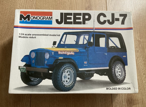 Monogram model kit 2223 - kit, jeep