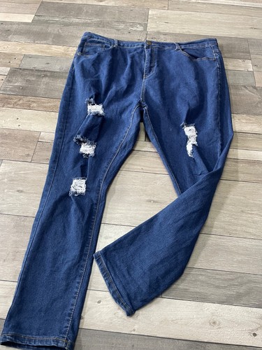 Ladies boohoo blue size - boohoo, 22
