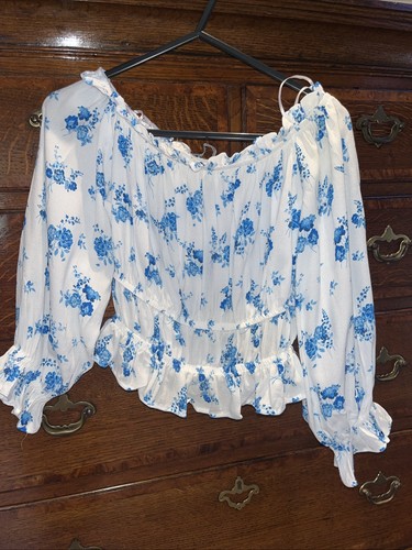 Zara women blue white - blue,
