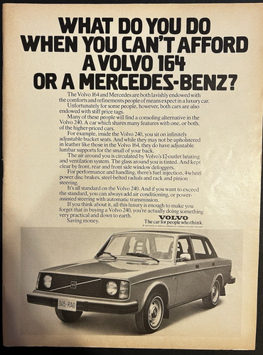 Vtg 1970s volvo 164 - 1970s, 164-what