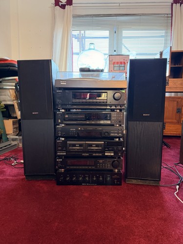 Sony hifi stereo stack - sony,
