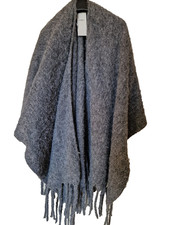 M&S Grey Shawl/Scarf with Wool