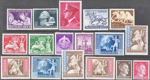 Stamp germany year 1942 - germany, mi