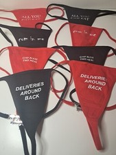women's sexy thongs g-string underwear rude, funny, risky, girlfriend xmas gift