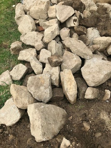 Garden rockery stones - stones,