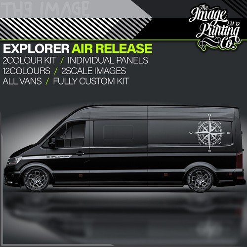 Custom camper vinyl decal - custom, kit