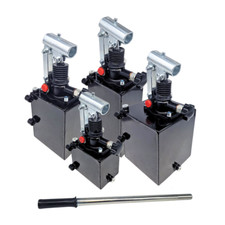 Hydraulic Single Acting Hydraulic Hand Pump Assembly 1 to 5 Litre Tank, Lever