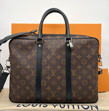 Louis Vuitton Porte-Documents Voyage PM Briefcase Bag Monogram