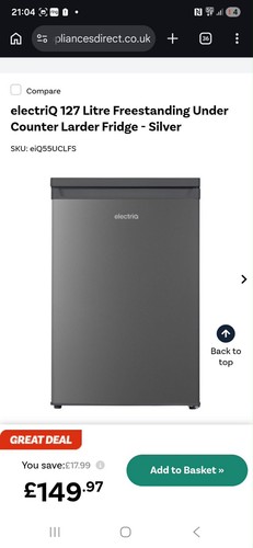 Electriq 127 litre - electriq,
