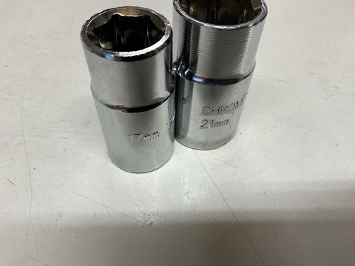 Dual sockets 23mm - 17/19, 21/23mm